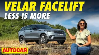 2024 Range Rover Velar review - Less is more | First Drive | @autocarindia1