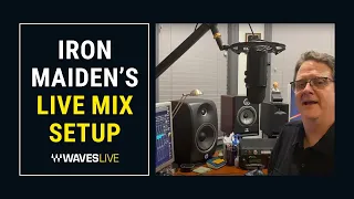 Iron Maiden’s Live Mix Setup | FOH Ken “Pooch” Van Druten