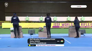 Medal Match Air Pistol Team Women - ISSF World Cup, Cairo, Egypt (02.03.2022)