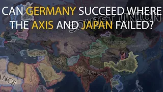 HOI4 Timelapse - What if Germany controlled all of the Axis and Japan?