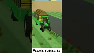 indian vehicles simulator 3d game tractor Stunt short video #indianvehiclessimulator3d #gaming