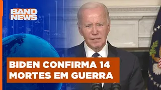 Biden diz que prioridade máxima é o resgate dos americanos | BandNews TV