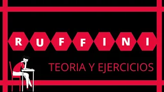 División de polinomios aplicando Regla de Ruffini con ejercicios explicados y  para practicar. 🙃😀🙄🙋🌏