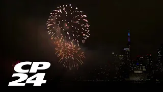 Toronto welcomes 2023 with fireworks