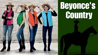 Beyonce's Country Line Dance (demo & count)