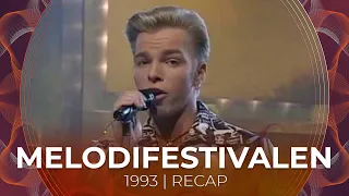 Melodifestivalen 1993 (Sweden) | RECAP
