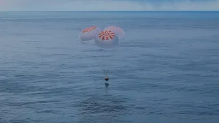 Splashdown! SpaceX Dragon with Ax-3 crew returns to Earth