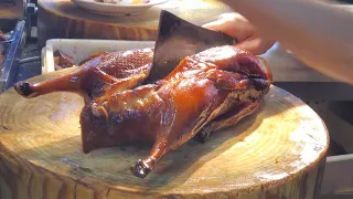 Super Juicy Roasted Goose，Roasted#PorkBelly #CharSiu #BBQork #ASMR Appetizing #HongKongstreetFood 香港