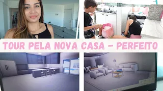 TOUR PELA NOSSA NOVA CASA | NÃO SOLTE MINHA MÃO | MANU ME SURPREENDEU | COMI COM CULPA |DEPILAÇÃO