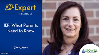 IEP: What Parents Need to Know - Dina Kaplan