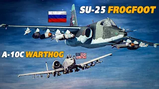 Frog Vs Hog | A-10 Warthog Vs Su-25 Frogfoot DOGFIGHT | Digital Combat Simulator | DCS |