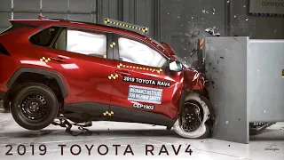 2019 Toyota Rav4 Passenger Side Small Overlap - Crash Test Vehicles