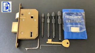 544. Pin vice set used to open Mortice lever lock a great tool set with multiple uses for locksport