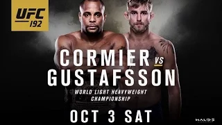 UFC 192 - Daniel Cormier vs Alexander Gustafsson ( CORMIER X GUSTAFSSON )