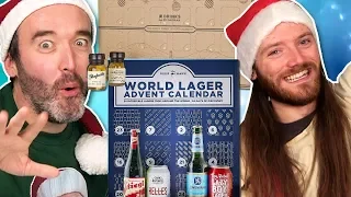 Irish People Try Alcohol Advent Calendars (All 24 Days in One Sitting!)