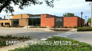 Carroll City Council Meeting - April 26, 2021