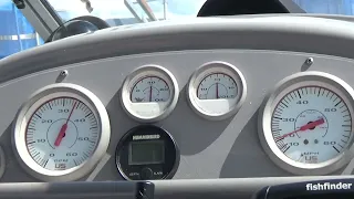 1994 Bayliner 2655 Speed and RPM test