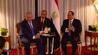 PM Netanyahu Meets President of Egypt el-Sisi