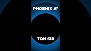 TON 618 vs Phoenix A* black hole. #space #blackhole #cosmoknowledge