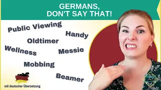 12 "German" words that look English, but aren't...really.