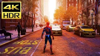 SPIDERMAN (PS4 Pro) 4K HDR Gameplay @ UHD ✔