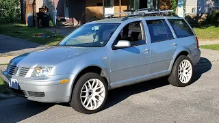 MK4 Jetta Wagon Gets A "Jeep" Lift Kit!