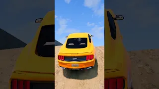 СМОЖЕТ ЛИ ФОРД МУСТАНГ ЗАЕХАТЬ НА ГОРУ в BeamNG Drive