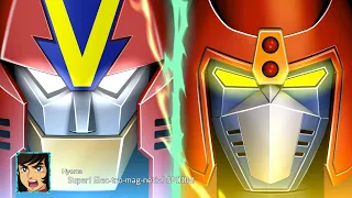 「SRW 30」DLC side story missions - Combattler V/Voltes V combination attack