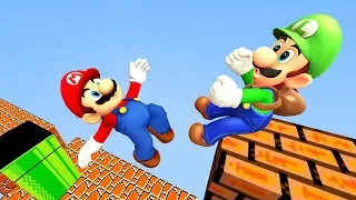 Super Mario: Ragdolls Jumps & Falls [GMOD] - Episode 29