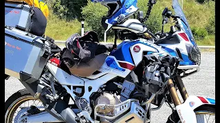 2up In Spain On The Africa Twin