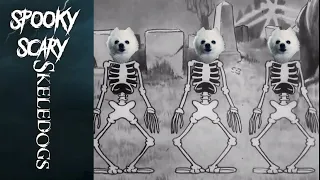 Spooky Scary Skeletons | Silly Syphonies The Skeleton Dance Remix with Gabe The Dog