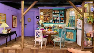 Making Monica’s kitchen from Friends in miniature