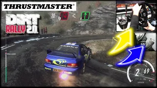 SUBARU IMPREZA S4 WRC Monte Carlo Wheel cam / Thrustmaster T300RS + Sparco R383 T-LCM DiRT Rally 2.0