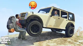 GTA 5 Driving off Mt Chiliad Crashes Compilation (With Roof And Door Deformation)