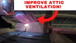 Attic Insulation- Attic Ventilation, baffles and rafter vents explained