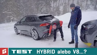 Audi SQ8 quattro vs Audi Q8 60 TFSI-e quattro PHEV - ENG SUB - TEST - GARÁŽ.TV