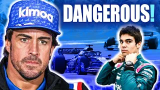 Alonso's FURY against Stroll