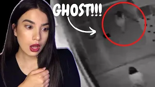 Top 5 SCARY Ghost Videos For NIGHTMARES |  Nukes Top 5 reaction