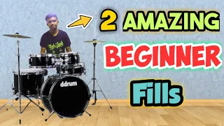2 Amazing Beginners Drum Fills |drum fills for beginners| drummer boy dinesh