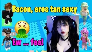 HISTORIA DE ROBLOX EN TIKTOK | Mi novio me engañó porque soy un Bacon 💔 💔