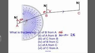 Bearings 1 (GCSE Higher Maths)- Tutorial 21