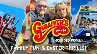 Gulliver's World VLOG April 2024. | Includes Ride POVs!