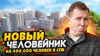 Новосаратовка СПб / Огромный муравейник на 400 тыс. человек: ЦДС и Сэтл Групп