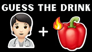 Guess the DRINK by emoji? | Drink emoji quiz 🍹🥤