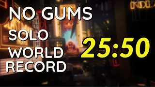 [WR] 25:50 NO GUMS Solo Shadows Of Evil World Record