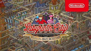 Labyrinth City: Pierre the Maze Detective -Announcement Trailer - Nintendo Switch