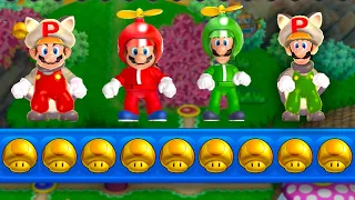 New Super Mario Bros U Deluxe – 2 Players Co Op Walkthrough