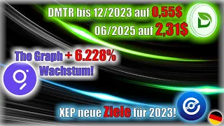 DMTR - Nischenmarkt im Vormarsch |GRT - riesen WACHSTUM |XEP smart contracts für 2023-Deutsch/German