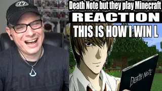 Death Note but they play Minecraft (Solid jj) REACTION