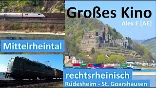 Rhine valley - train traffic, castles, scenic landscape and much more - AE #335